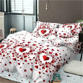 Duvet Cover, 3D Duvet Cover Set, 3D Bedding,Duvet Covers, Heart Shape duvet covers, Heart Shape duvet covers, single duvet covers, double duvet covers, king size duvet covers, microfiber duvet covers sets, Microfiber bedding sets, 3Pcs Duvet Covers set,